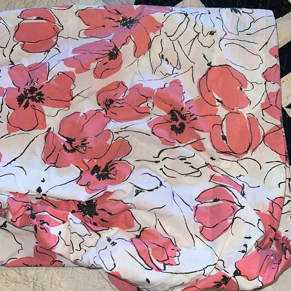 Vintage Vera Neumann made in USA Fitted sheet twin MCM